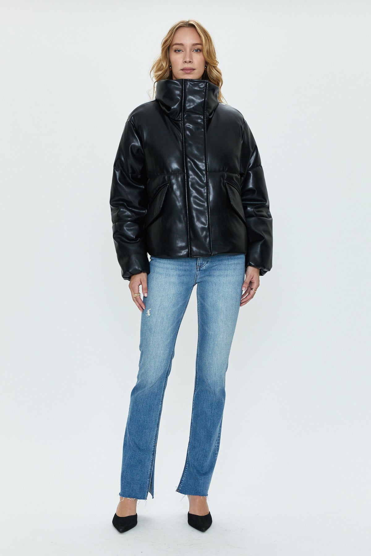 Donovan Swing Puffer Jacket - Noir
            
              Sale